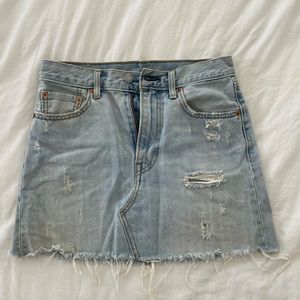 Levi’s jean skirt